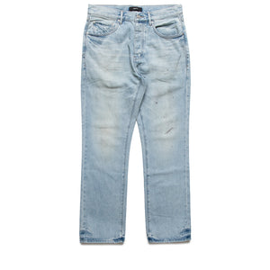 Purple Brand Mid Rise Straight Leg Mechanic Dirty Jean - Light Indigo