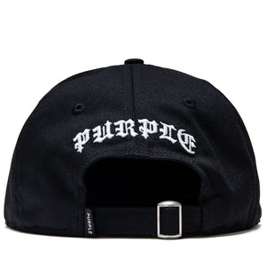 Purple Brand Gothic P Strapback - Black