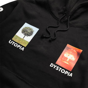 Pleasures Somewhere Hoodie - Black