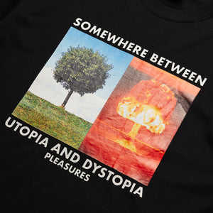 Pleasures Somewhere Tee - Black