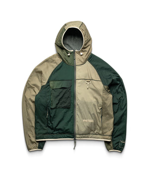 RC Outdoor Supply Fleece Lined Griffith Running Jacket - Green Gradient