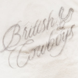 Represent British Cowboys Tee - Washed Ecru