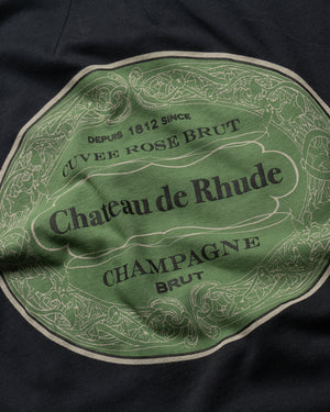 Rhude Bordeaux Reserve L/S Tee - Vintage Black/Green