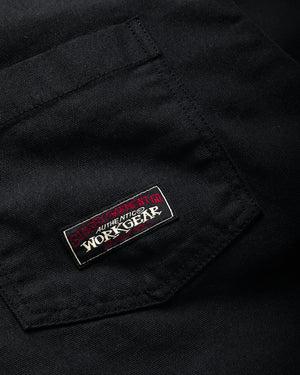 Stussy Canvas Work Overshirt - Black