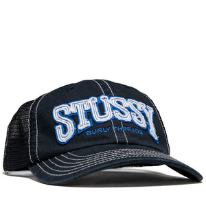 Stussy MD Burly Threads Trucker - Black