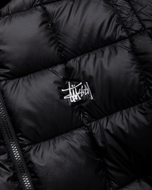 Stussy Midweight Puffer - Black