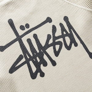 Stussy Raglan Thermal Basic Stock - Bone