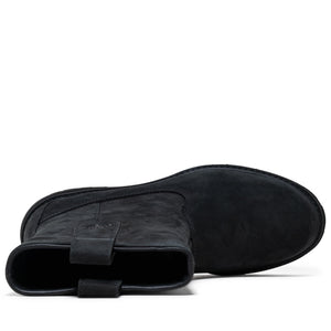 Timberland Heritage Pull On Boot - Black Nubuck/Black