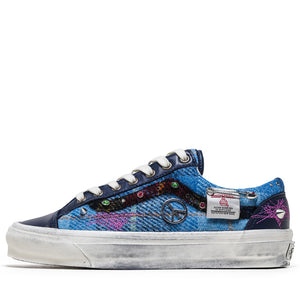Harris Tweed x Vans LX Old Skool 36 - Navy/Multi