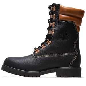 Timberland Heritage Tall Waterproof Boot - Black Full Grain/Rust