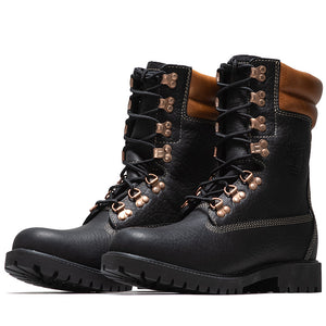 Timberland Heritage Tall Waterproof Boot - Black Full Grain/Rust