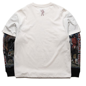 Billionaire Boys Club Wellness L/S Knit  Tee - Gardenia